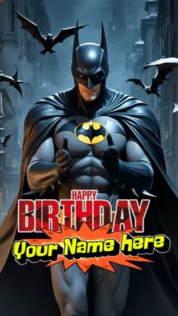 Batman's Bday