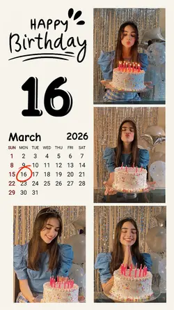 birthday 16 march