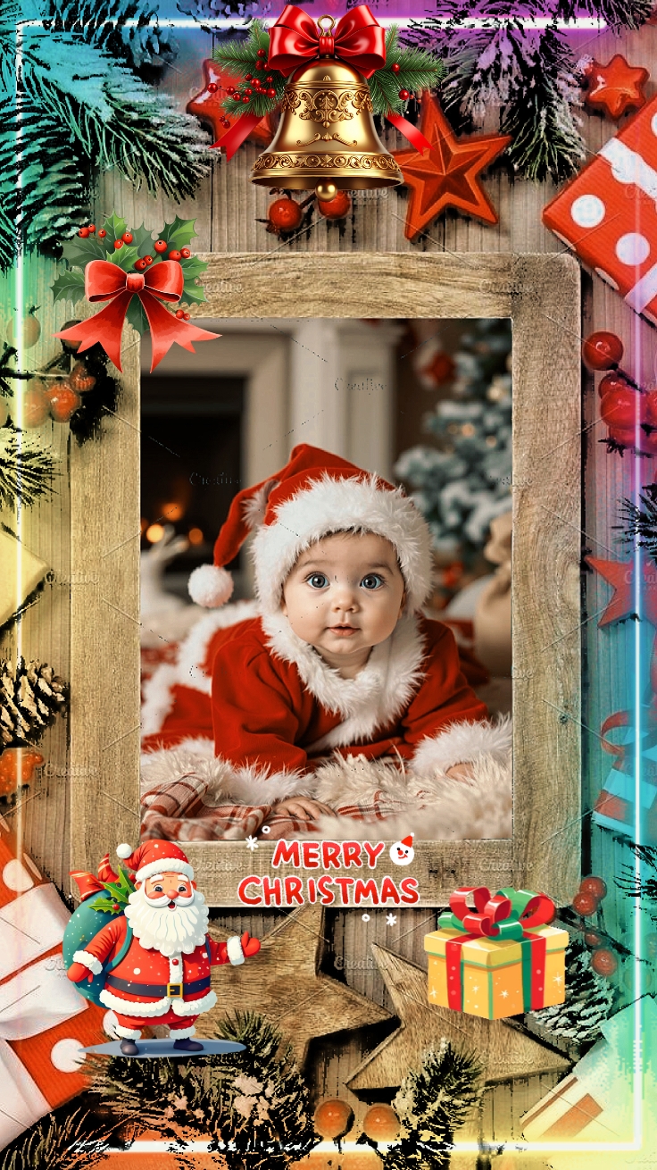 Weihnachten Baby 