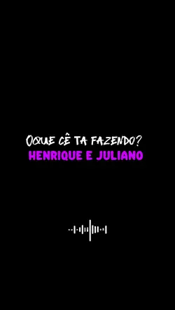 Oque cê ta fazendo
