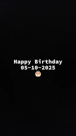 HBD 05 OCTOBER
