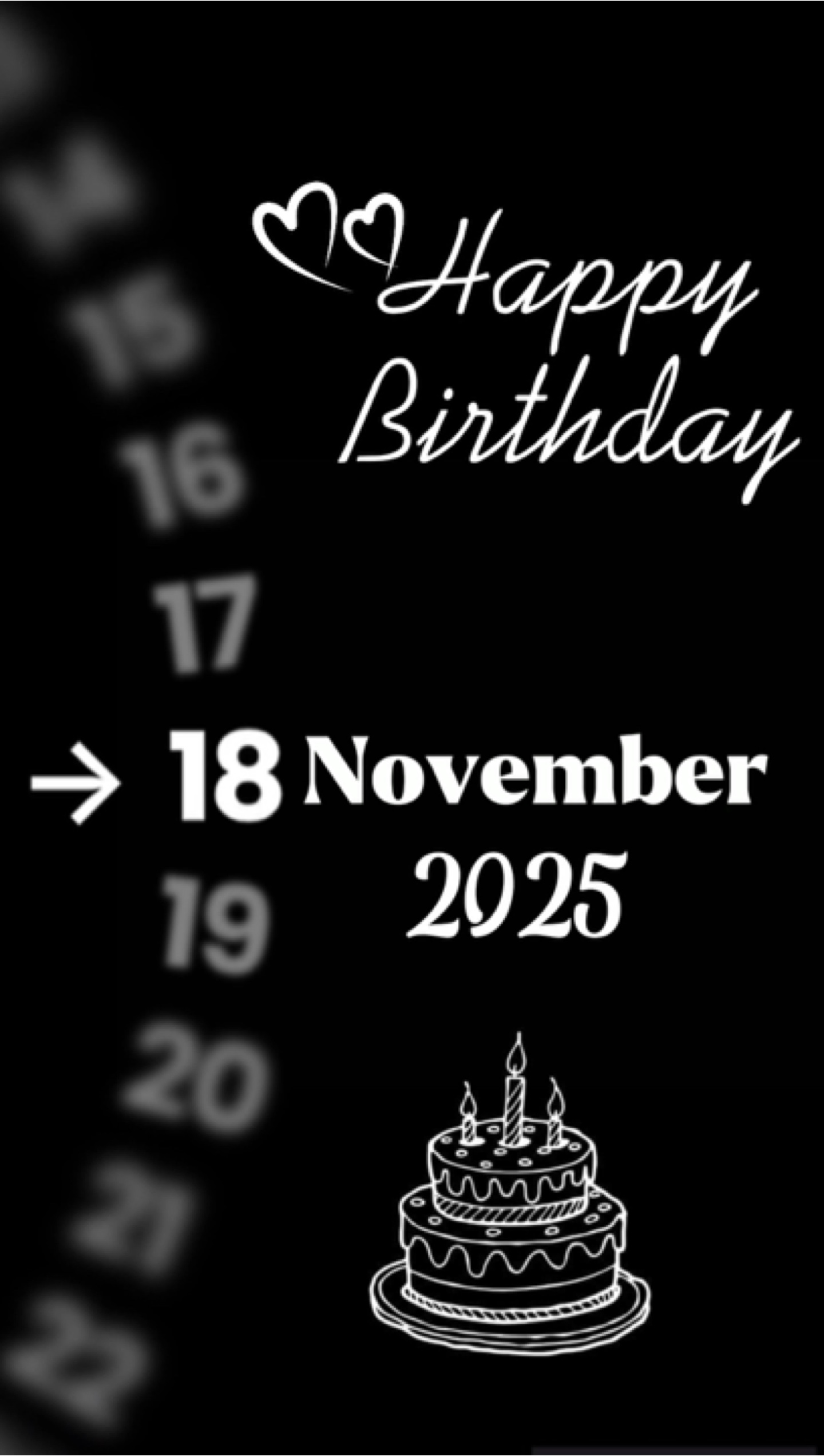  Geburtstag 18nov