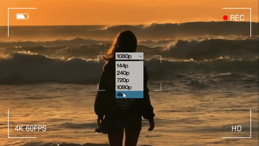4k Quality camcorder