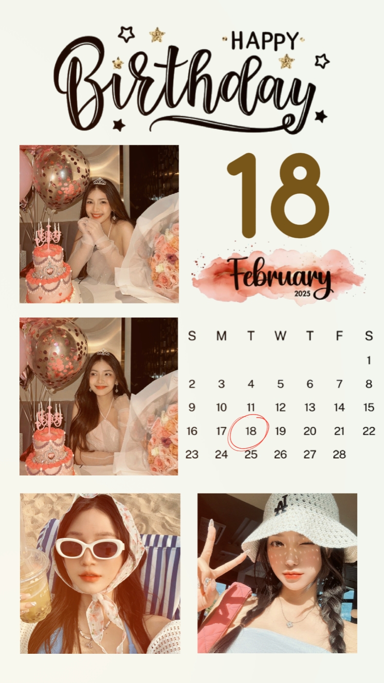 CUMPLEAÑOS 18 DE FEBRERO