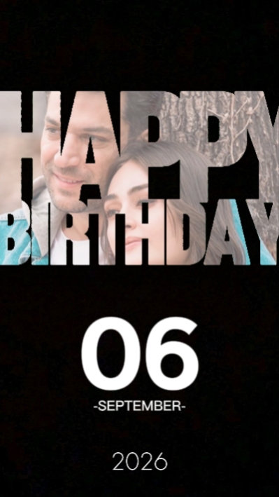 HBD 6th SEPTEMBER