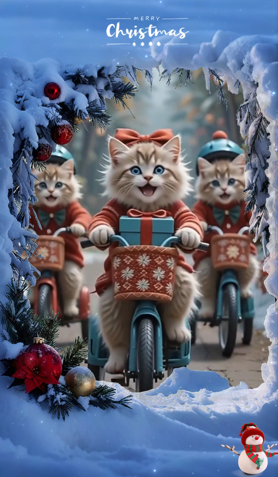 Navidad de gato 