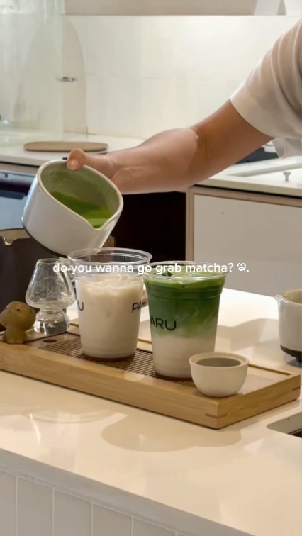 Mga mahilig sa matcha
