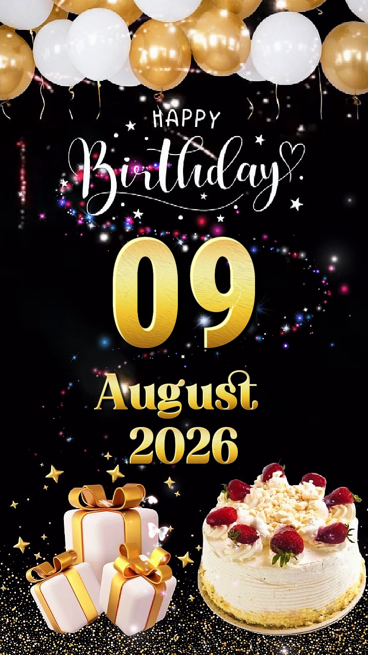 Birthday 09 August 