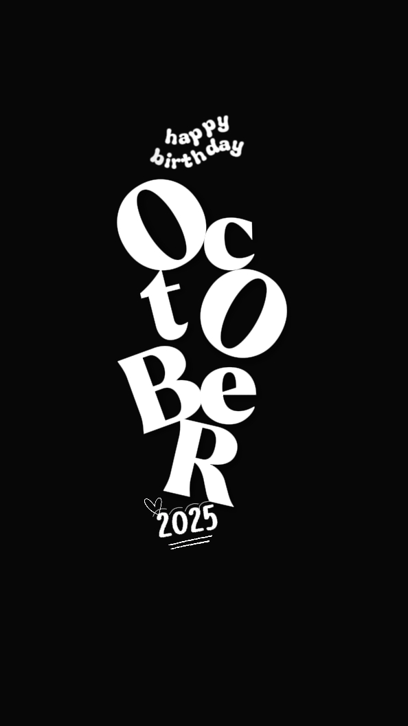HBD OCTOBER 2025