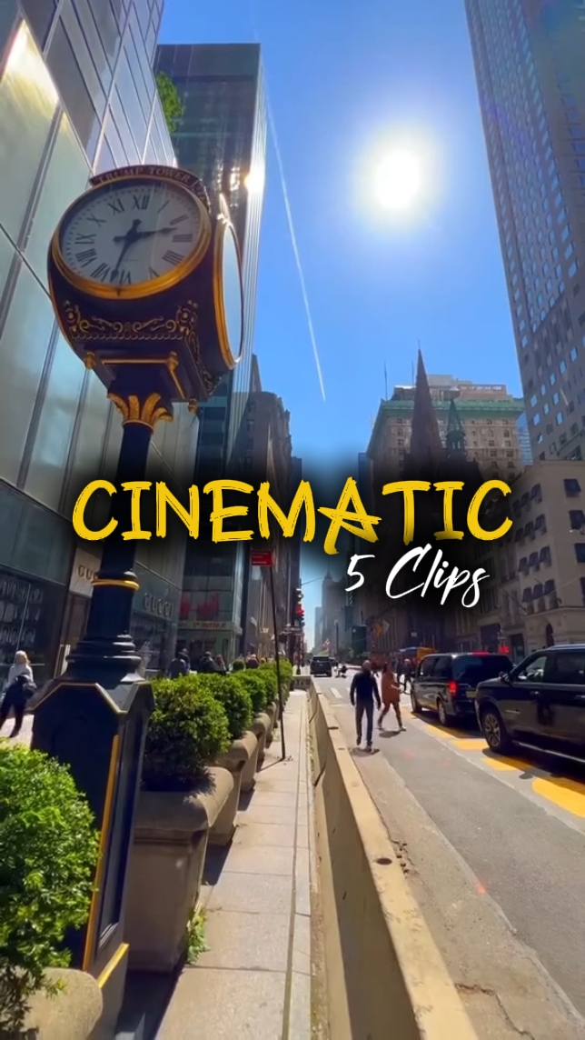 5 Clips Cinemáticos
