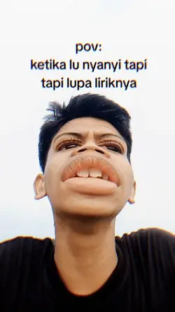 Pov ketika lu nyanyi