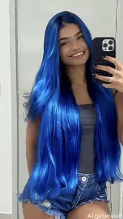 Cabelo Azul