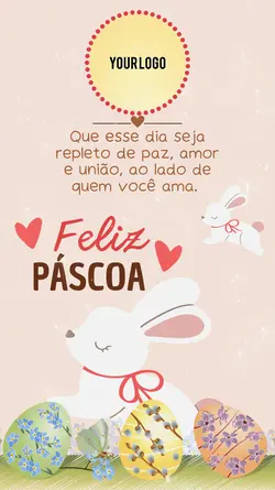 Páscoa logo loja