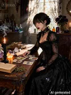 Tarot card Girl