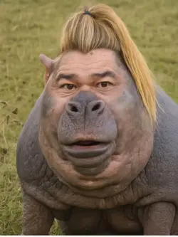 Hipopótamo cantante