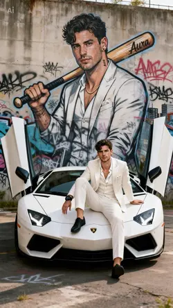 Graffiti car