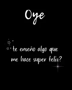 Lo que me hace feliz