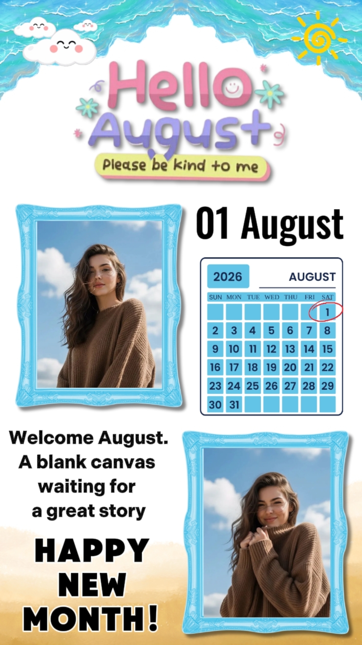 Bienvenido agosto de 2026