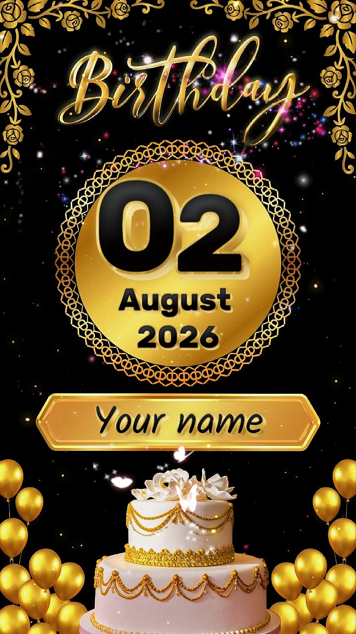 HBD 02 Agustus 2026