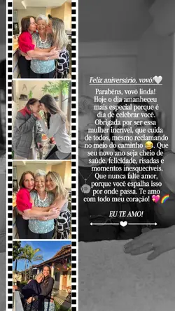 aniversário vovó 