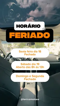 Horário Feriado