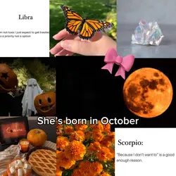 Shes a October baby🎃