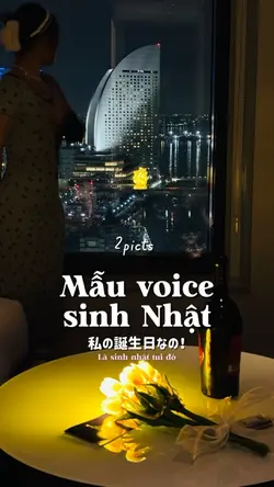 Mẫu voice sinh nhật