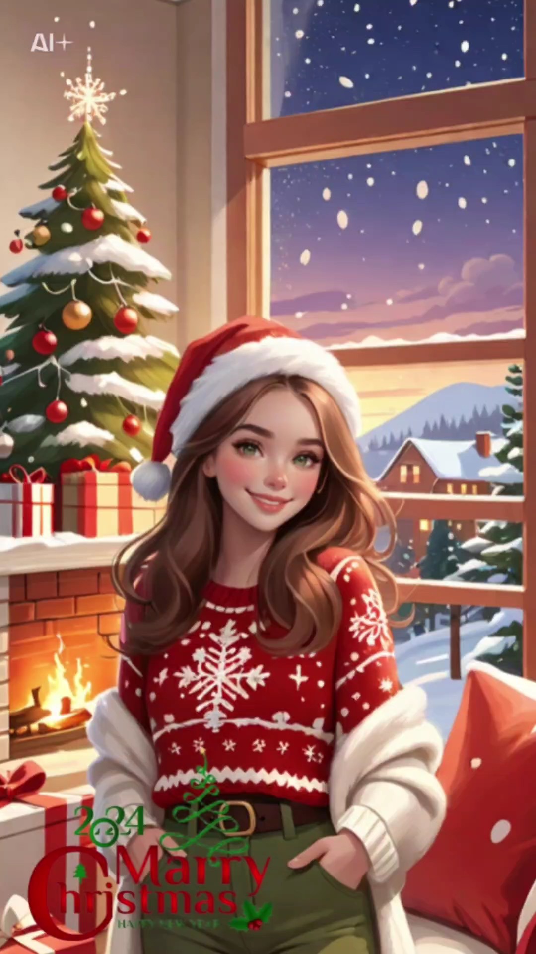 Marry christmas AI
