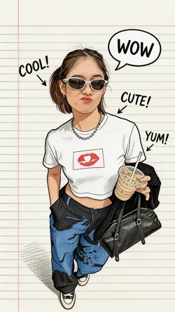 Cartoon Sketch Viral