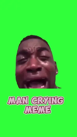 Man Crying Meme