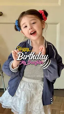 birthday my daughter