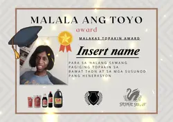 TOYO TOPAKIN AWARD
