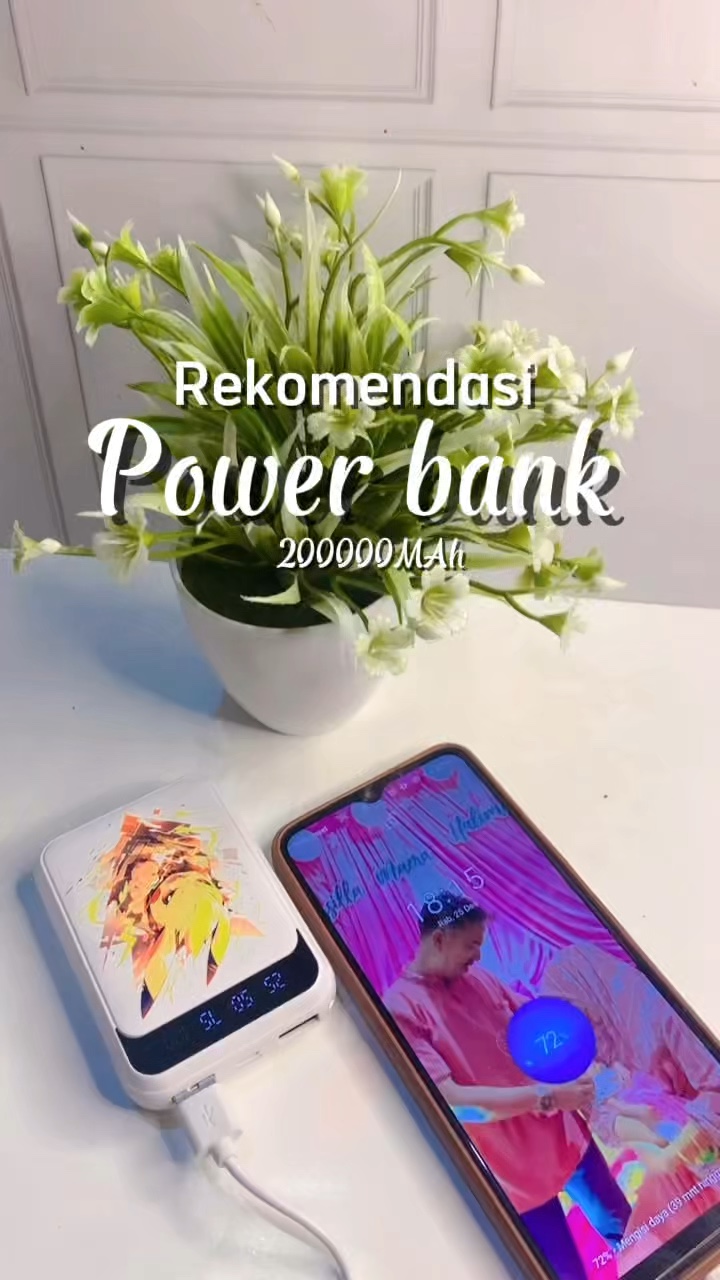 Bank daya 200000MAh