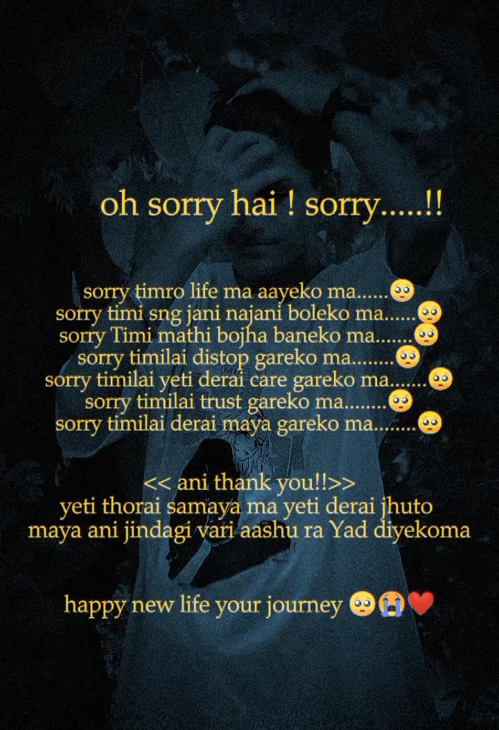 HO SORRY HAI SORRY
