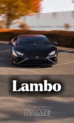 Lamborghini edit