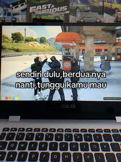 sendiri dulu,berdua