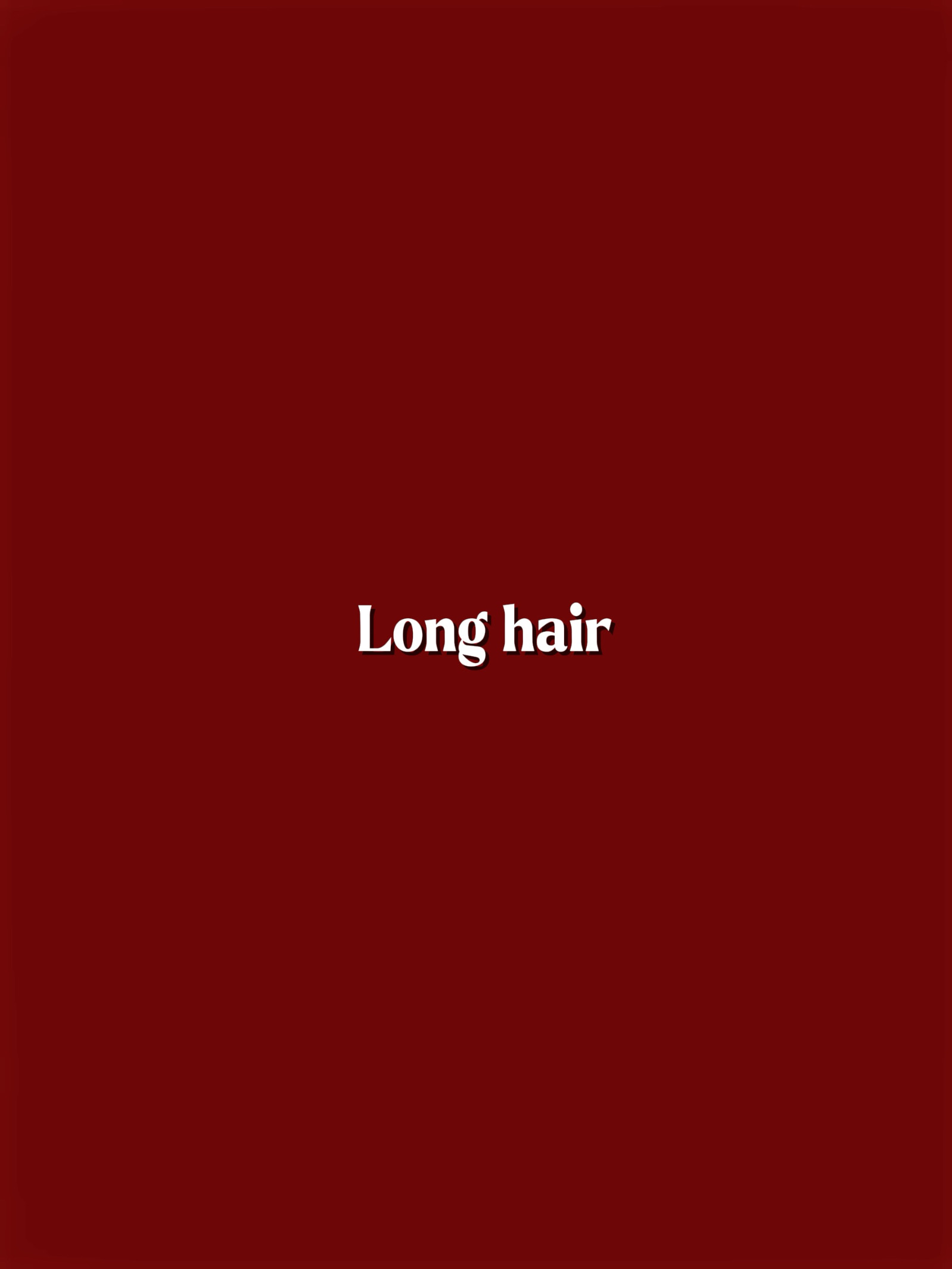 Cheveux courts