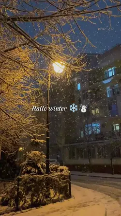 Hello winter