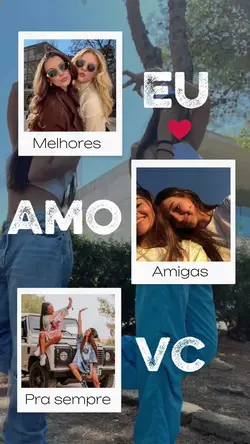 Eu amo vc amiga