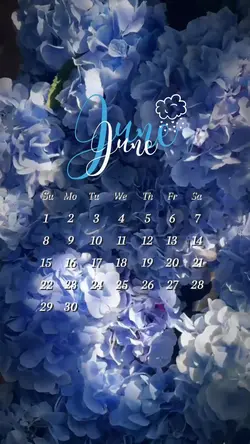 6月 カレンダー