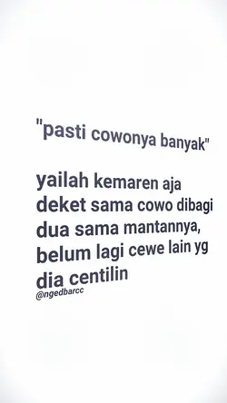 "cowonya banyak"