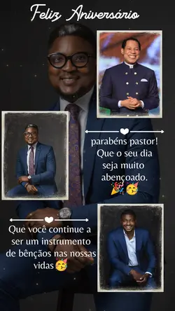 Aniversário pastor