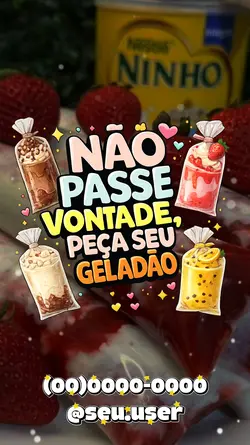 Geladão gourmet