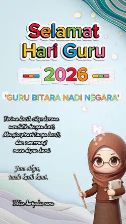 UCAPAN HARI GURU 