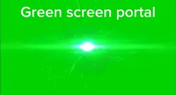 Green screen portal