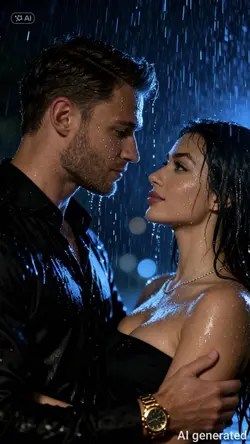 Rain photoshoot