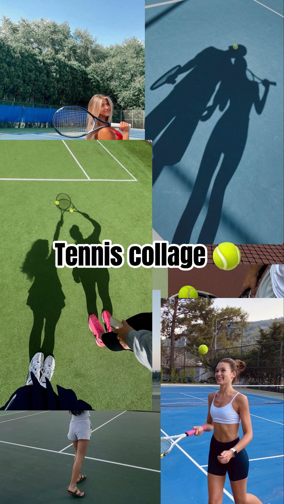 Tennis collage🎾🔥