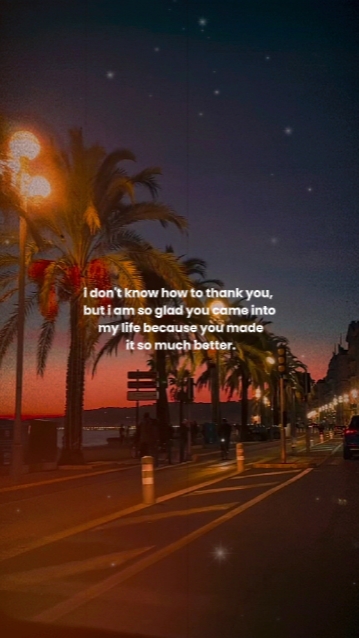 i'm glad for ur life