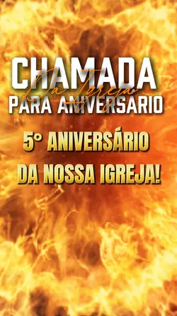 ANIVERSÁRIO IGREJA 