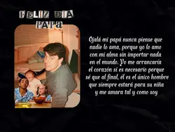Carta a papá  